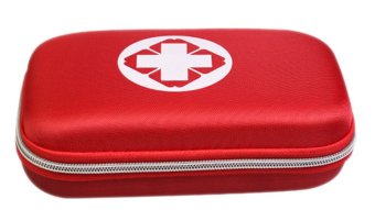Gambar Eozy Mini First Aid Kit Emergency Survival 18 Pieces Travel SportsHome Outdoors Bags Medical Packages(Red)