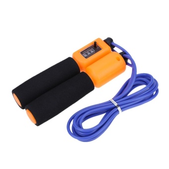 Gambar Exercise Automatic Counting Sponge Handle Bearing Skipping Jump Rope(Color Random)   intl