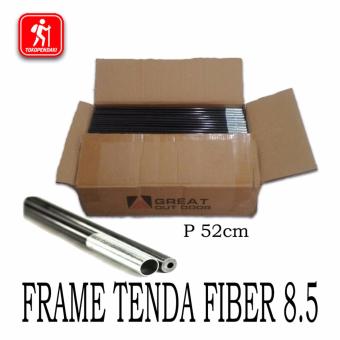 Frame Fiber Tenda Great Outdoor 8.5 Mm Elastis Kuat Universal Maret 2019 - 2 Frame Fiber Tenda Great Outdoor 8.5 mm Elastis Kuat Universal - 2