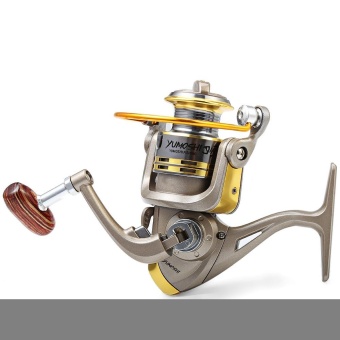 GS - 2000 Metal Spool Spinning Fishing Reel Folding Arm 12-Ball Bearing 5.1 : 1(2000) - intl