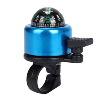 Harga Cycling BMX MTB Handlebar Compass Ring-down Horn Bell Bue - intl
