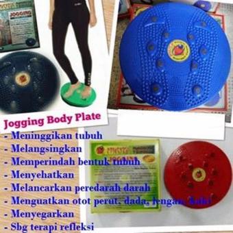 JBS Jogging Body Plate - Piringan Jogging Badan Magnetic Trimmer  1Pcs + Free Ikat Rambut Polkadope - 1 Pcs