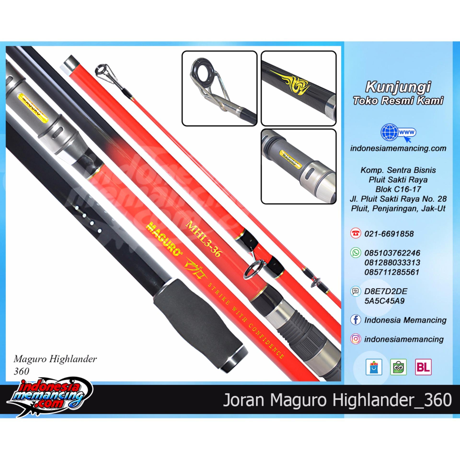 ... Joran Pancing Maguro Highlander 360CM ...