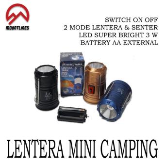 Jual Lampu Tenda Camping Lentera Senter Tarik Mini 3 Watt Super
BrightNyala Terang Online Murah