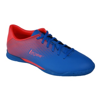Gambar League Legas Series Attacanti LA Sepatu Futsal Pria   Snorkle Blue Fiery Red