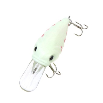 Gambar Lifelike Hard Fishing Lure Chubby Fatty Crank Bait Tackle with Treble Hooks   intl