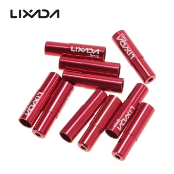 Gambar Lixada 10pcs 5mm Cycling Bike Derailleur Shift Brake Wire Cable EndCap Shifter Cable Housing Ferrules Tube Tops Replacement SetAluminum Alloy   intl