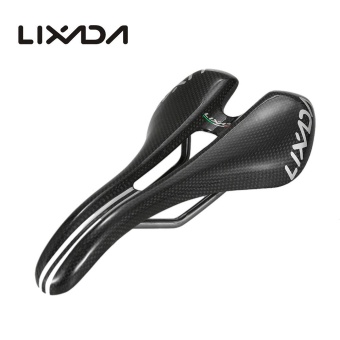 Gambar Lixada Bicycle Saddle MTB Mountain Bike Seat Road Bike Cushion Seat Carbon Fiber Cycling Cushion Pad Bicycle Saddle Pad   intl