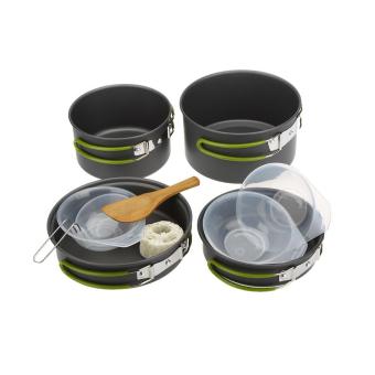 Lixada Portable Outdoor Tableware Camping Cookware 2-3 People Multifunctional Portable Cooking Set For Outdoor Stove - Intl April 2018 - 5 Lixada Portable Outdoor Tableware Camping Cookware 2-3 People Multifunctional Portable Cooking Set for Outdoor Stove - intl - 5