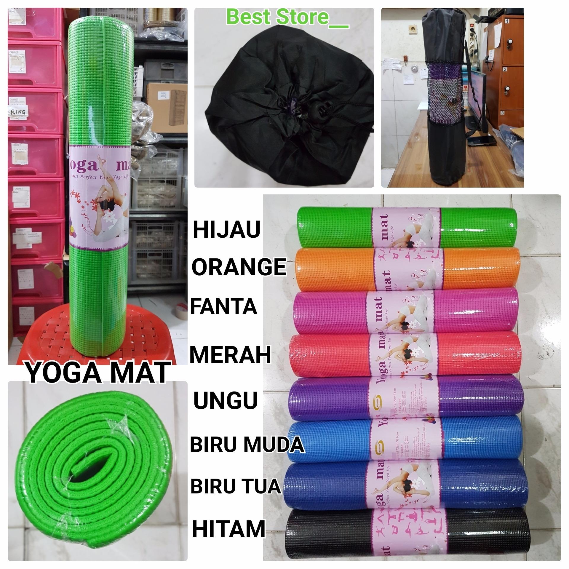 Matras Yoga / Yoga Mat Ukuran 61 x 173 x 6 mm - FANTA