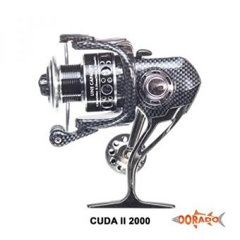 Gambar Metal Fishing Reel Spinning   Aluminum   12 + 1 Ball Bearings   Smooth Casting   Ultra Light Weight   Package offer w  Extra Lures Included!!   Cuda II