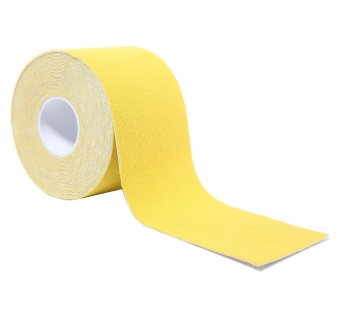 Gambar nonvoful Quality High Grade Cotton Elastic Sport Muscle Tape Physio Therapeutic Tape For Joint And Muscle Pain Relief,Knee Shoulder Wrist Injury,Yellow   intl