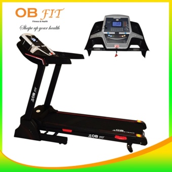 Gambar OB Fit Electric Treadmill OB 1038 w  New Technology Spring Shock Absorption Sys   Auto Lubrication