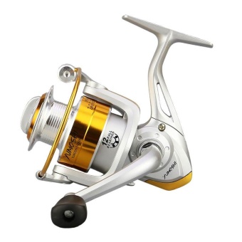 PAlight Memancing Reel 12 BB 5.5:1 logam spul Fishing Tackle Spinning Reel ikan roda Aksesoris (ukuran: 2000)