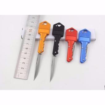 Pisau Mini Bentuk Kunci Unik Mini Pocket Knife Self Defence Multifungsi - Hitam Desember 2018 - 4 Pisau Mini Bentuk Kunci Unik Mini Pocket Knife Self Defence Multifungsi - Hitam - 4