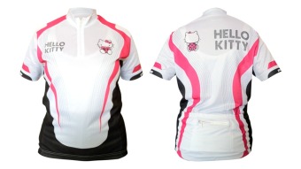 Polygon Jersey Sepeda Hello Kitty - Putih.