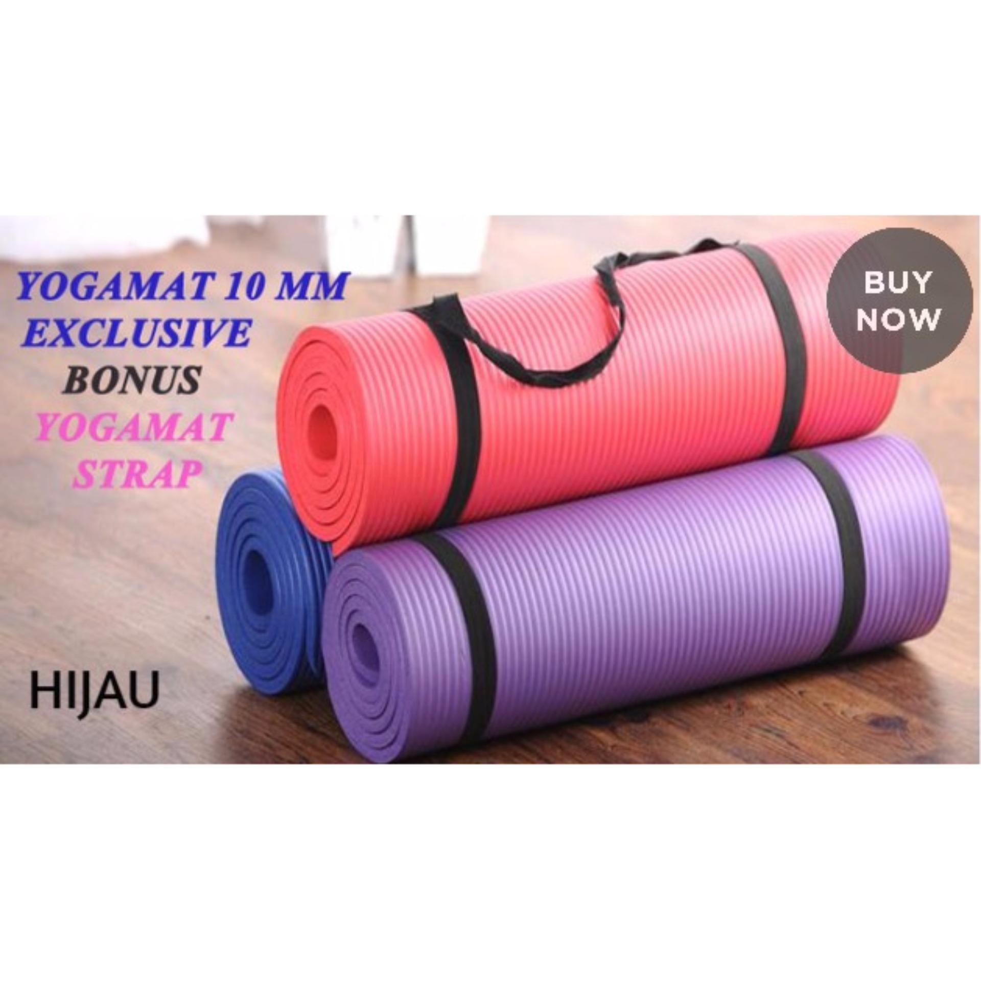 [PROMO TERDAHSYAT] YOGAMAT 10 MM TERMURAH SE INDONESIA Bahan NBR