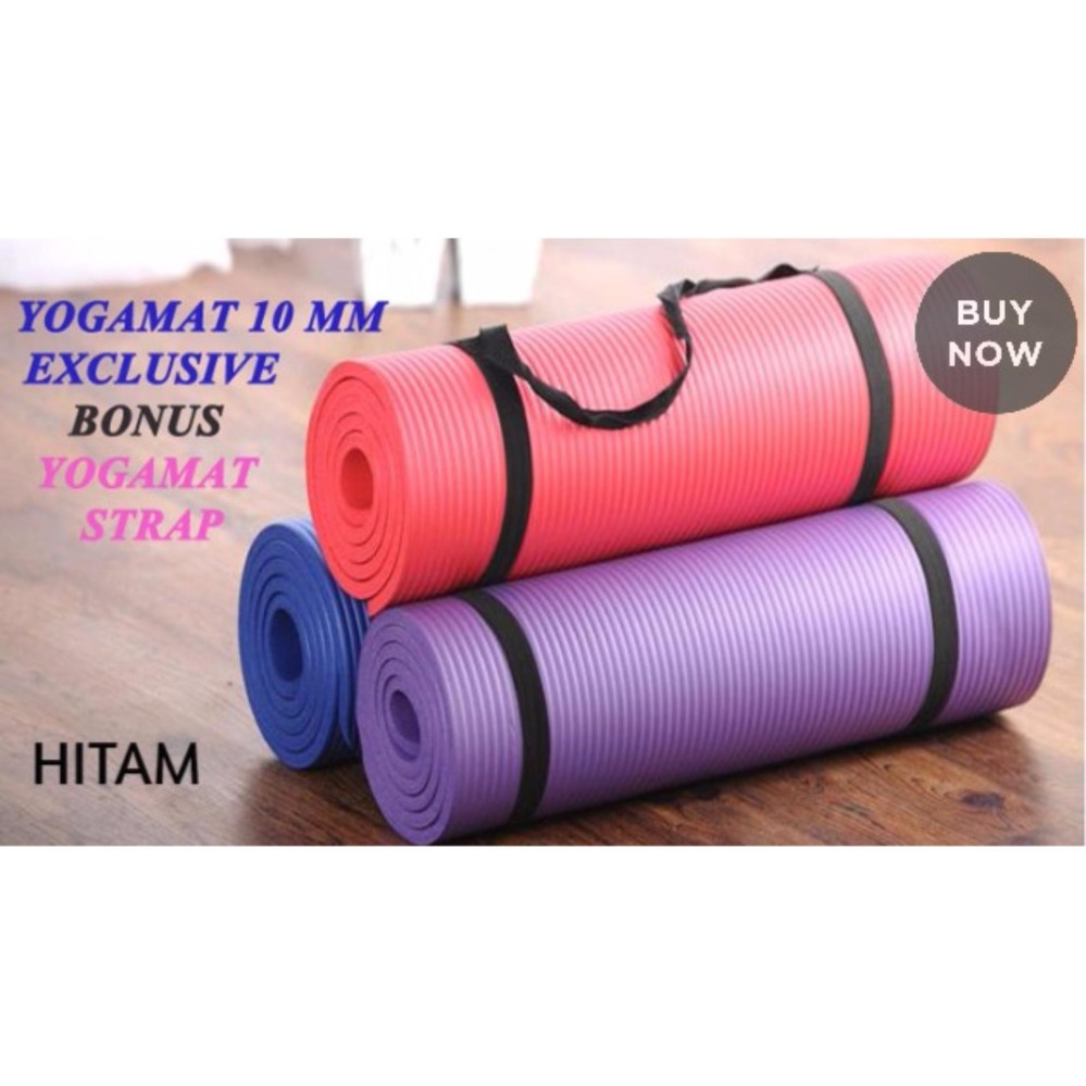 [PROMO TERDAHSYAT] YOGAMAT 10 MM TERMURAH SE INDONESIA Bahan NBR