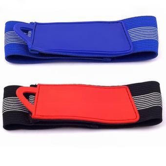 Gambar Protable High elastic Velcro Pants Clip Wrist Strap Bicycle OutdoorLightweight   intl