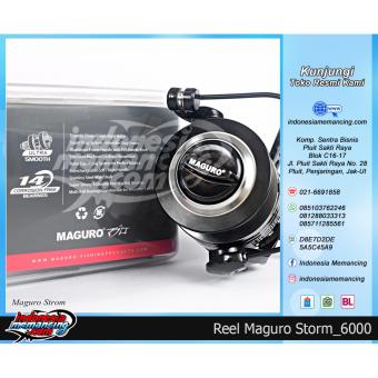 Reel Mancing Spinning Maguro Storm 6000