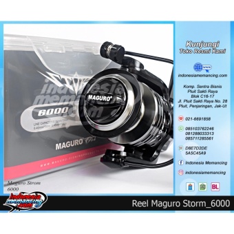 Reel Mancing Spinning Maguro Storm 6000