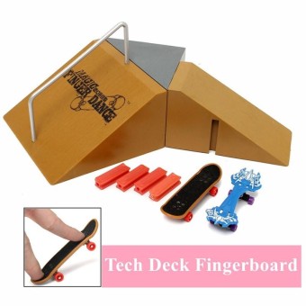 Gambar Slope Stair Ramp for Tech Deck Fingerboard Finger Board Skate Ultimate Park J2   intl