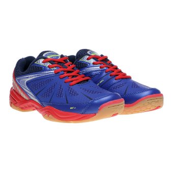 Spotec Deception Sepatu Badminton - Biru/Merah Mei 2018 - 5 Spotec Deception Sepatu Badminton - Biru/Merah - 5