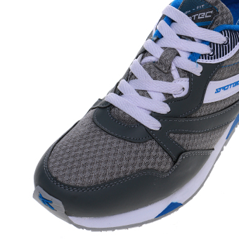 Spotec Zeus Sepatu Sneakers Hitam Abu Abu Tua - Wiring 