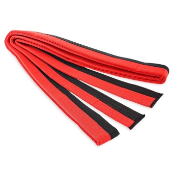 Gambar Thickened Karate Martial Arts Taekwondo Belts (Red With Black)   intl