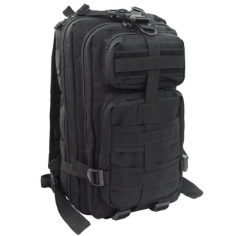 Gambar voovrof Multifunctional Outdoor Military Tactical Backpack Rucksacks Sport Camping Hiking 25L 3P Trekking Waterproof Bag (Black)   intl