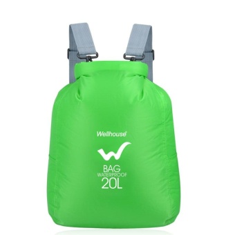 Gambar Wellhouse WH 021 Waterproof Dry Bag Roll Top Dry Bag Sack Swimming Camping Kayaking Storage Bag 10L   intl