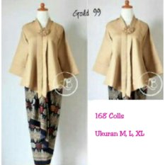 ... Moniq Abaya Rok Lilit Batik Abu Source Jual Blouse & Kemeja Wanita 168 Collection Terbaru Lazada