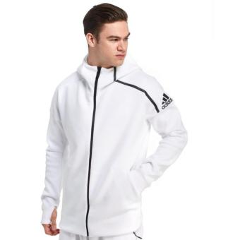 Gambar Adidas Jacket Hoodie GO   White