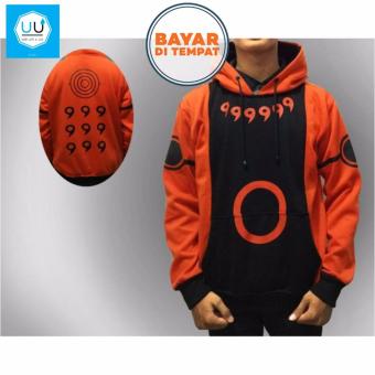 Gambar Aduuh Jaket Naruto Kyuubi Sage Mode (Naruto Anime Ninja) Best Seller   Orange Black