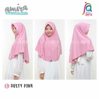 Gambar Afra Hijab Bergo Wanita 04   Dustypink