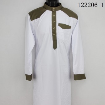 AGAPEON Cotton Jubah For Men Stand Collar With Buttons Long-SleeveWhite - Intl Januari 2019 - 2 AGAPEON Cotton Jubah For Men Stand Collar with Buttons Long-SleeveWhite - intl - 2