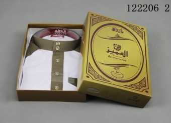 AGAPEON Cotton Jubah For Men Stand Collar With Buttons Long-SleeveWhite - Intl Januari 2019 - 3 AGAPEON Cotton Jubah For Men Stand Collar with Buttons Long-SleeveWhite - intl - 3