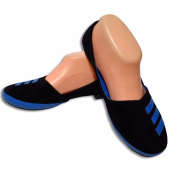 Gambar Aintan Flat Shoes Develop 53  Sepatu Balet   hitam biru Free Sandals