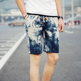 Amart Summer Men Beach Pants Printed Casual Swim Shorts - Intl Juli 2018 - 5 Amart Summer Men Beach Pants Printed Casual Swim Shorts - intl - 5
