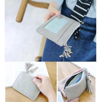 Amart Tas Koin Baru Ultra Tipis Untuk Wanita Kunci Kulit PU Dompet Kecil Berisleting (biru) - Intl Oktober 2019 - 3 Amart tas koin baru Ultra tipis untuk wanita kunci kulit PU dompet kecil berisleting (biru) - intl - 3