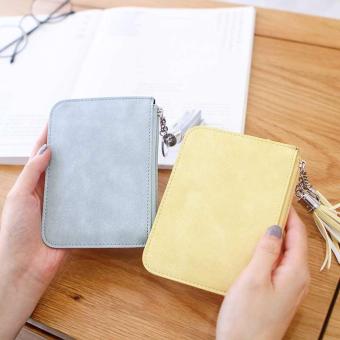 Amart Women Ultra-thin Fresh Coin Bags PU Leather Key Bag Ladies Small Wallet Zipper (Yellow) - Intl Pebruari 2019 - 3 Amart Women Ultra-thin Fresh Coin Bags PU Leather Key Bag Ladies Small Wallet Zipper (Yellow) - intl - 3