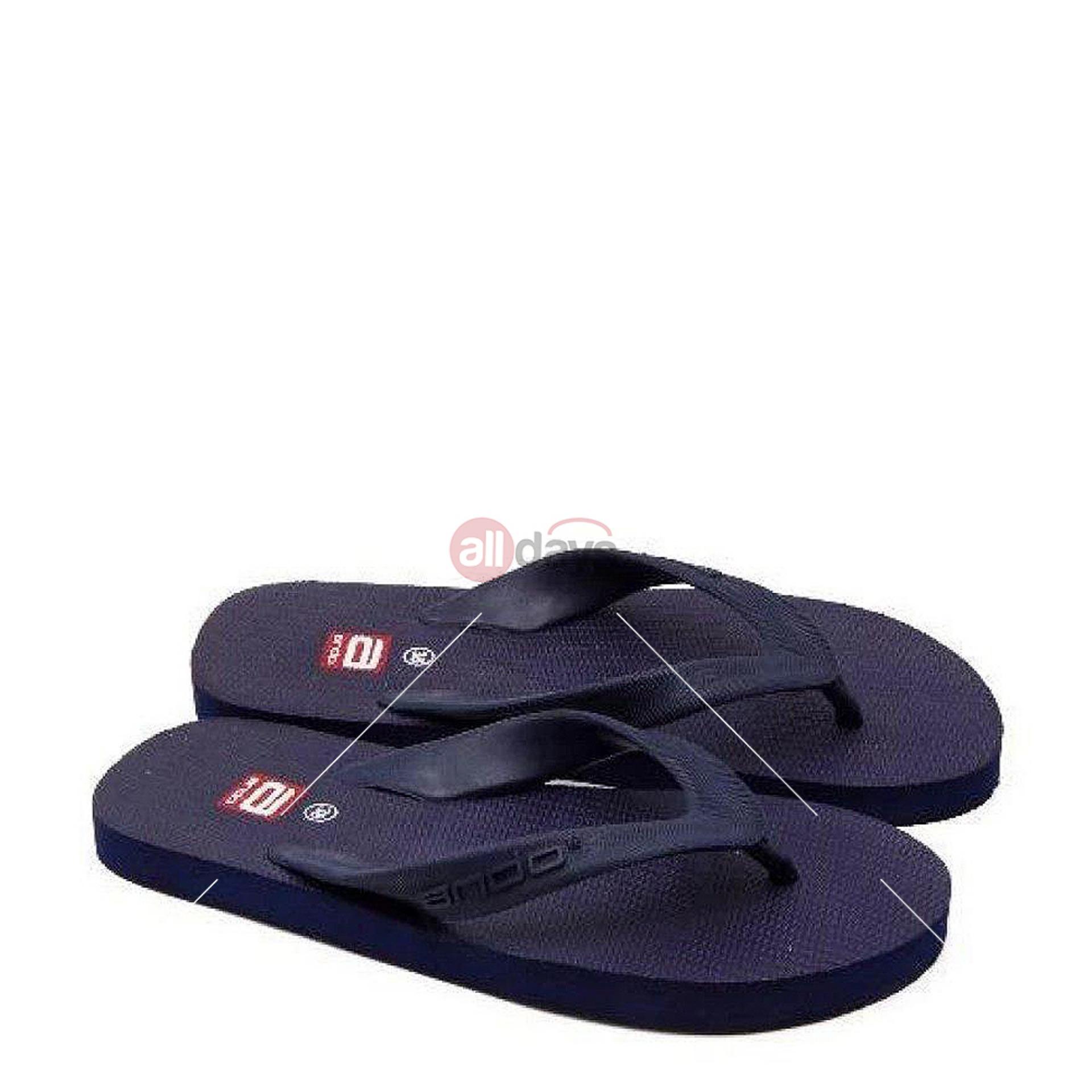 Ando Sandal Jepit Hawaii Man - Hitam