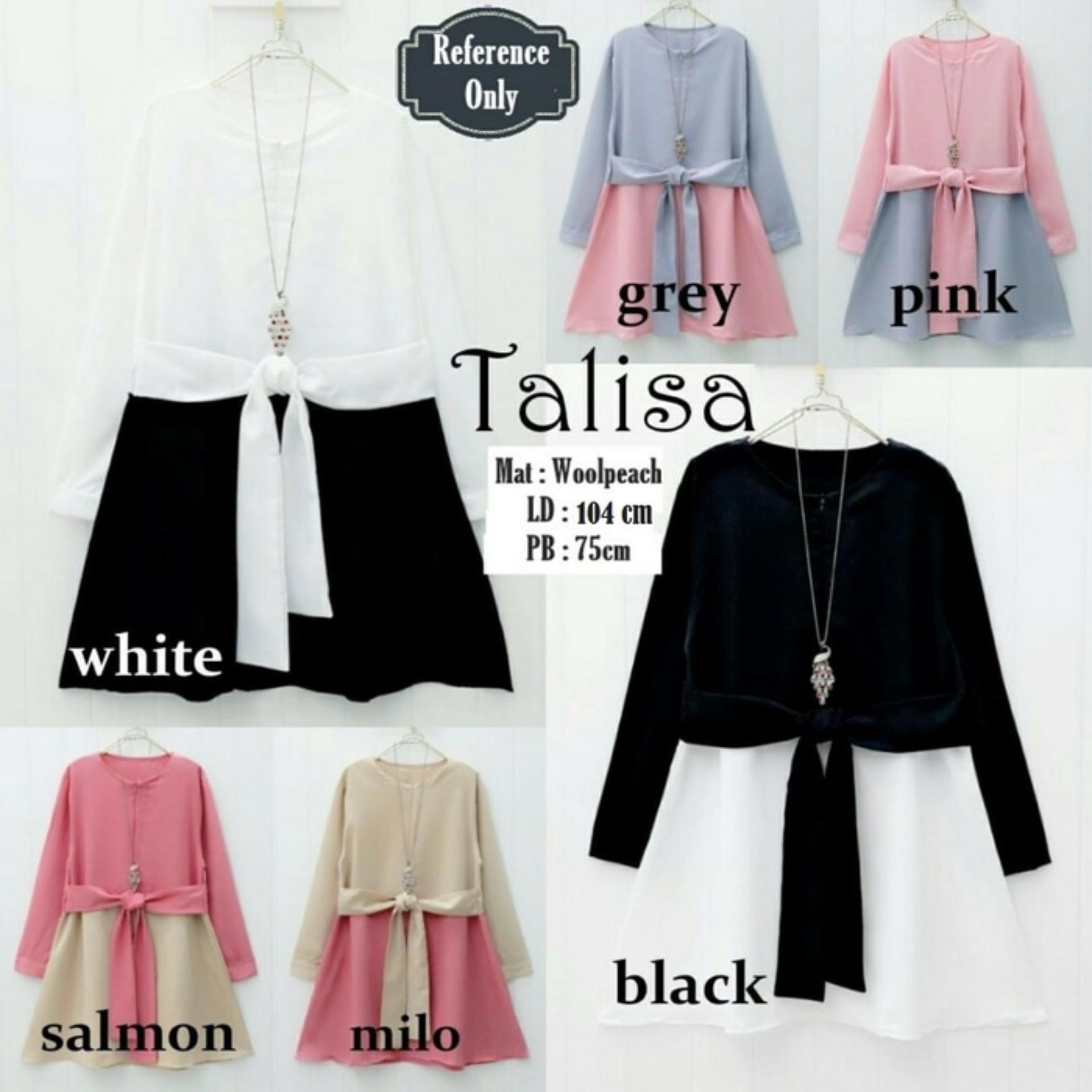Atasan Wanita - Talisa Blouse - Tunik - Baju Muslim - Blus Muslim Atasan Wanita - Talisa Blouse - Tunik - Baju Muslim - Blus Muslim