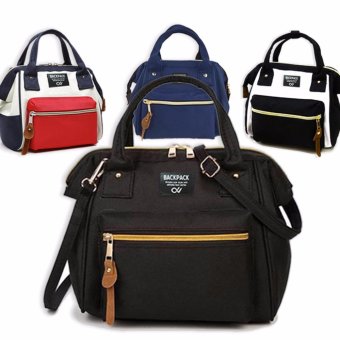 Atdiva Tas Ransel 3 Ways Bag Bisa Ransel Selempang dan Tothe - Hitam