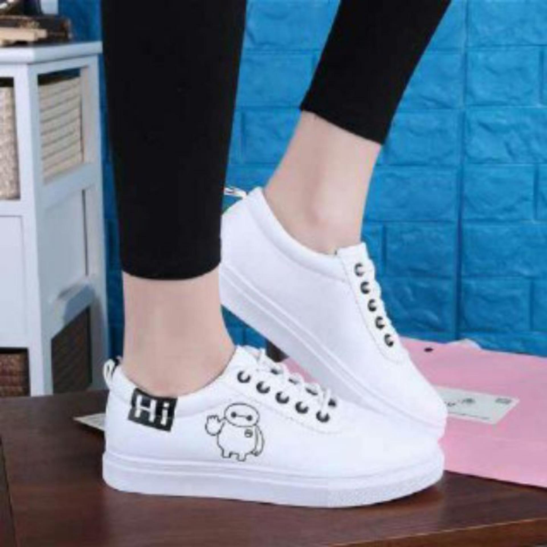 azkashoes Sepatu Kets Wanita Sneaker HI