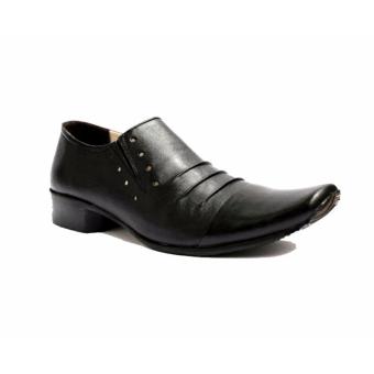 B A E WEAH Sepatu Pantofel Pria Formal / Sepatu Kulit Asli Pria Pantofel / CEVANY PHELREM ( HITAM ) April 2018 - 5 B A E WEAH Sepatu Pantofel Pria Formal / Sepatu Kulit Asli Pria Pantofel / CEVANY PHELREM ( HITAM ) - 5