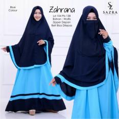 Baju Gamis Zahrana Syari Set Khimar dan Cadar