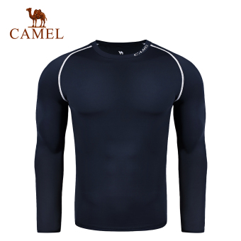 Gambar Baru Camel kebugaran pakaian Workout (A7W2V3103, yang mendalam biru tua)