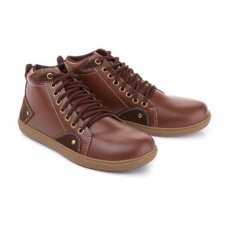 Gambar Blackkelly Sepatu Boots Anak Laki Laki Coklat LDS 507