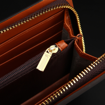 Bostanten Clutch Tas Pria Kulit Sapi Dompet Panjang Bisnis Tas(Coklat) - International Januari 2019 - 5 Bostanten clutch tas pria kulit sapi dompet panjang bisnis tas(Coklat) - International - 5